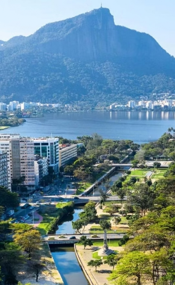 Vista aérea do Parque do Jardim de Alah. Foto cedida pela Associação de Moradores do Jardim de Alah.