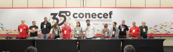  O 35º Conecef reúne, em São Paulo, até amanhã, 328 delegados de todo o país