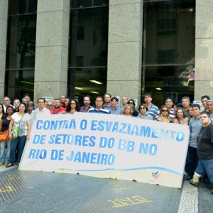Ato contra Reestruturação do banco do Brasil
