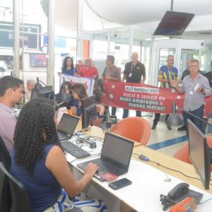 Caravana de Natal nas agências da Tijuca