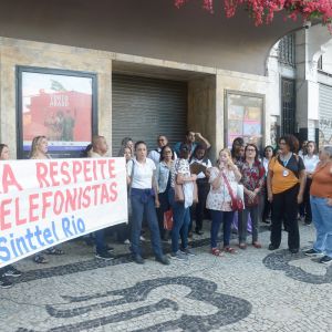 MANIFESTAÇÃO NA CEF EM DEFESA DOS CAIXAS