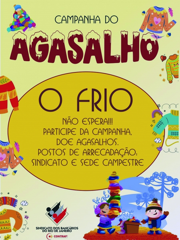 Saiba como participar da Campanha de Doação de Agasalhos