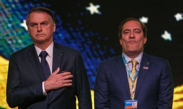 Bolsonaro e Guimarães juntos para acabar com a CEF