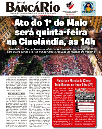Bancário 6416 de 28/4 a 5/5/2025