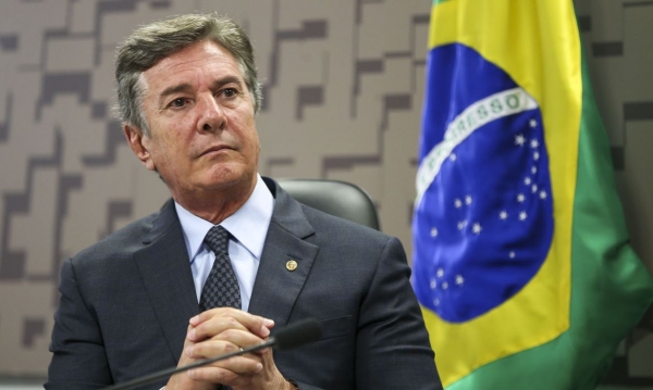 O senador Fernando Collor de Mello: de ‘caçador de marajás’ a condenado por corrupção e lavagem de dinheiro