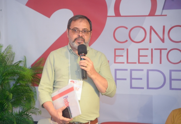 José Ferreira, presidente do Sindicato dos Bancários do Rio de Janeiro e integrante do Comando Nacional, participará da negociação. Foto: Nando Neves.