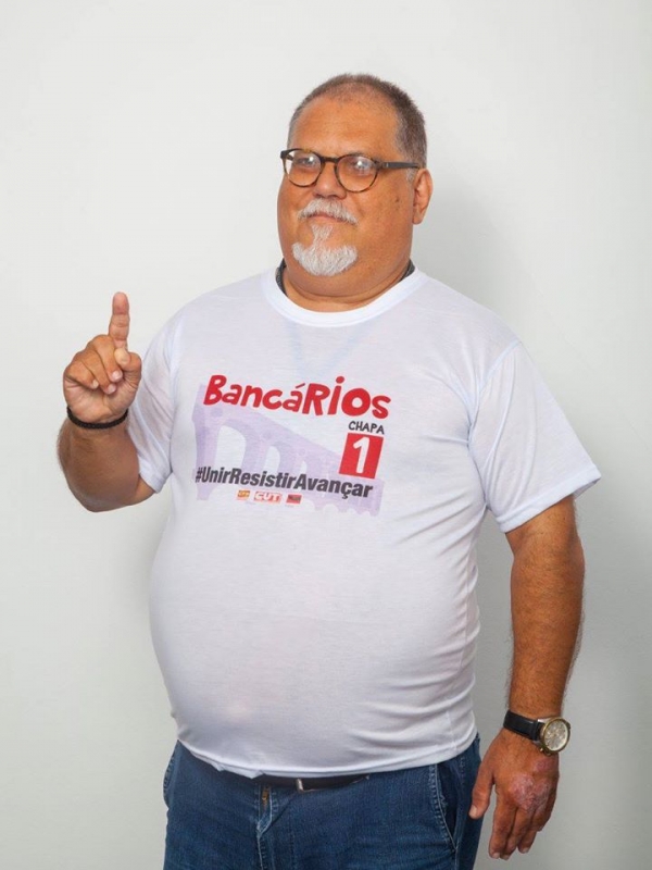 Chicão era diretor da Secretaria de Bancos Privados do Sindicato dos Bancários do Rio, reeleito na chapa vitoriosa com os votos da categoria
