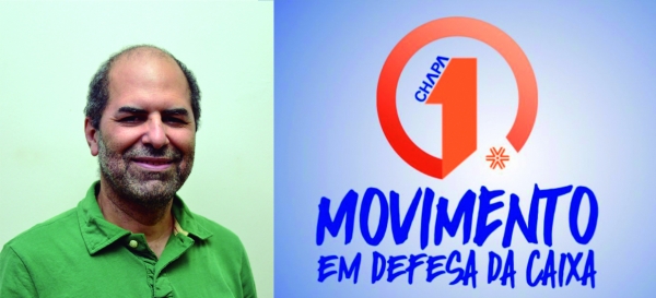 Carlos Alberto Oliveira, o Caco, é o representante  do Rio na chapa 1 da eleição da Fenae