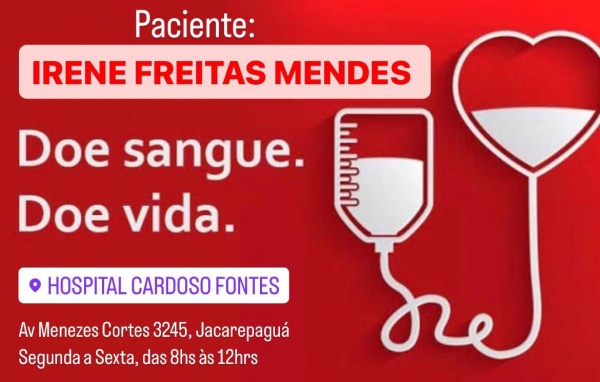 Mãe de bancária do Santander precisa de doação de sangue