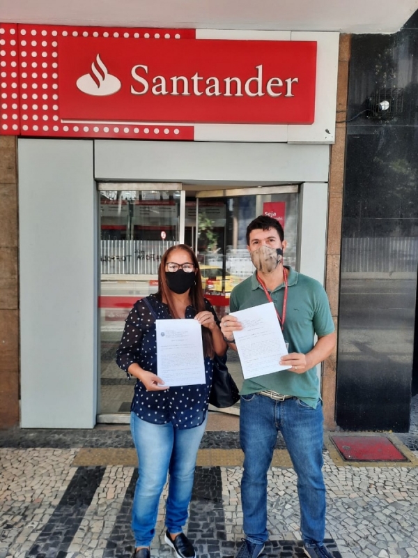 Jurídico do Sindicato conquista mais  duas reintegrações no Santander