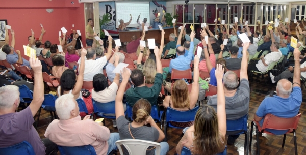 Os bancários do Rio aprovaram em assembleia, por unanimidade, a previsão orçamentária 2024 do Sindicato 