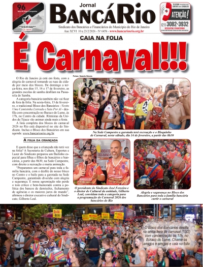 Banc&aacute;rio 6456 de 10 a 23/2/2026