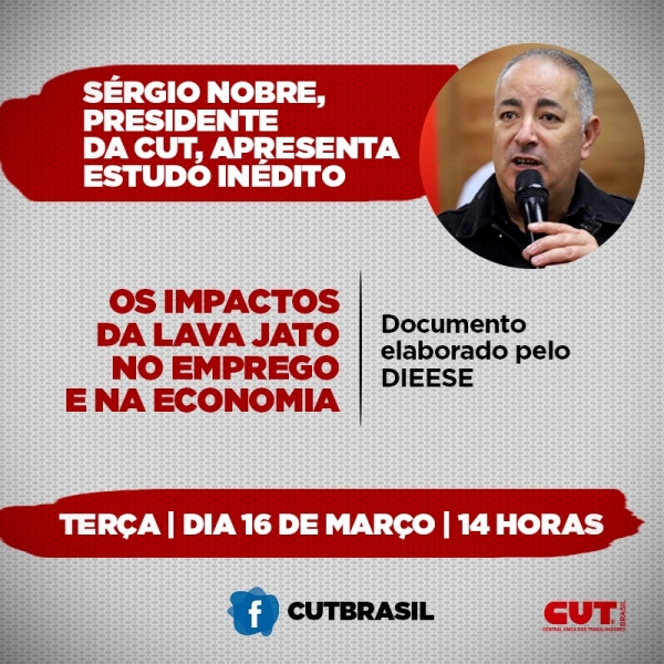Live com Sérgio Nobre  presidente da CUT