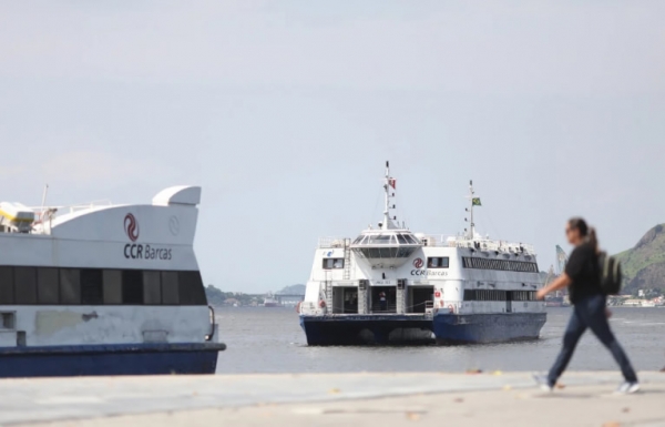 Com a homologação, serviço das barcas continua por até dois anos sob responsabilidade da CCR