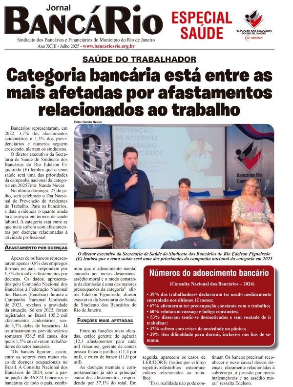 Bancário Especial Saúde - Julho 2025