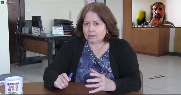 Cláudia Ricaldoni, diretora da Anapar, falou dos riscos dos ataques do governo federal aos fundos de pensão dos trabalhadores das estatais