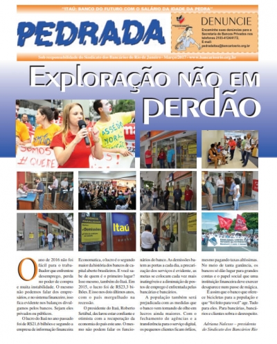 Jornal Pedrada - fevereiro 2017