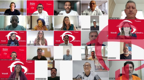 Negocia&ccedil;&atilde;o foi virtual. Foto cedida pela Contraf-CUT.