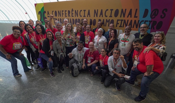 A delegação dos bancários do Rio na 26ª Conferência Nacional, em São Paulo