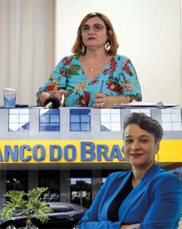 Posse da nova presidente da Caixa coincidiu  com a data dos 162 anos do banco e  Tarciana é a primeira mulher na Presidência do Banco do Brasil