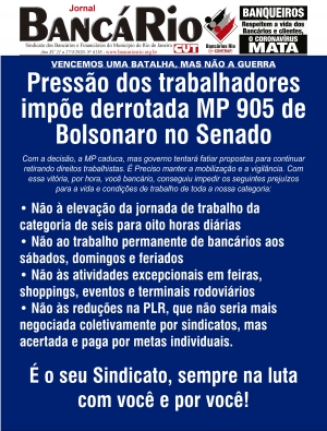 Bancário 6158 de 21/4 a 27/4/2020