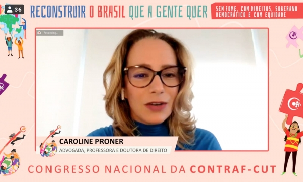 INTERESSES INTERNACIONAIS - A advogada Caroline Proner disse que o impeachment de Dilma Rousseff e a Operação Lava Jato foram ações estratégicas externas para desestabilizar o Brasil e eleger um governo ultraliberal de extrema-direita