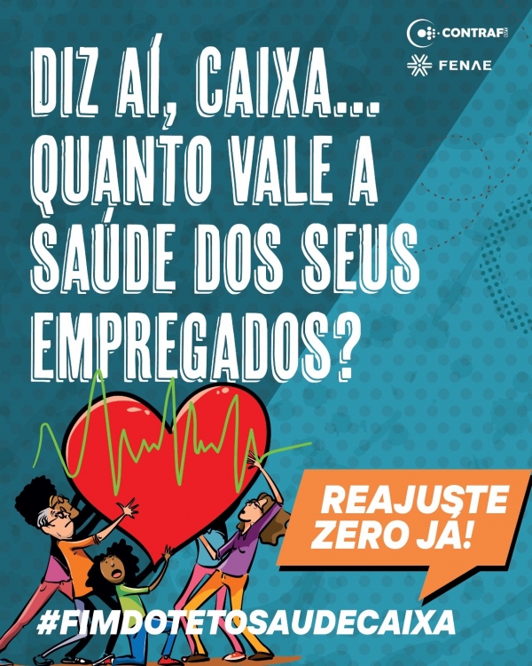 Hoje é Dia Nacional de Luta em defesa do Saúde Caixa