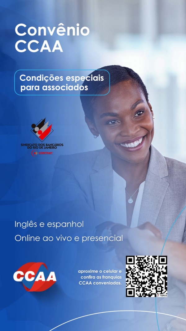 Curso de inglês e espanhol no CCAA com desconto