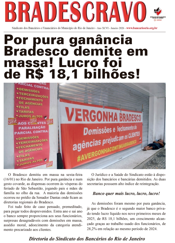 Bradescravo  - Janeiro 2026