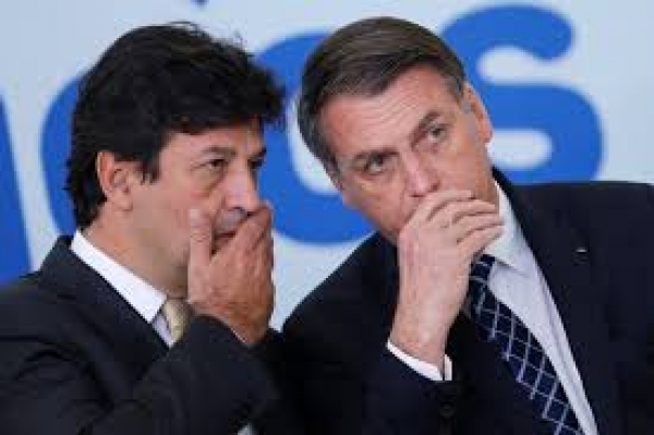 Bolsonaro e Mandetta: farinha do mesmo saco