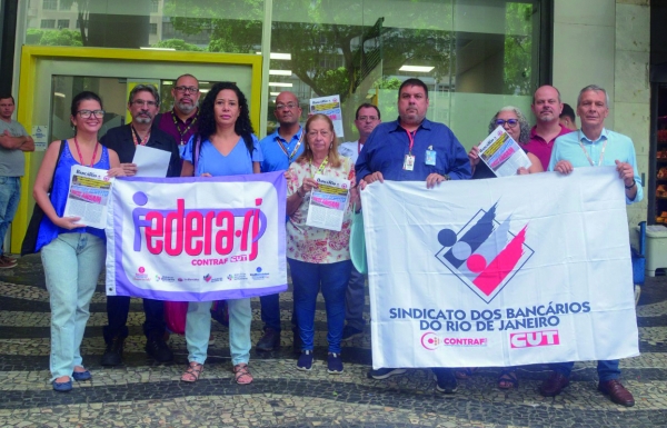 Protestos cobram do Banco  do Brasil cumprimento  de acordo dos caixas