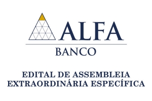 Edital de Assembleia Extraordinária Específica - Banco Alfa
