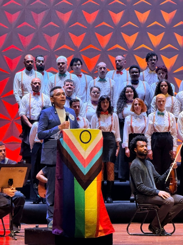 O Grupo Aroco-Íris se apresentou na Sala Cecília Meireles, no último sábado (1º/11)