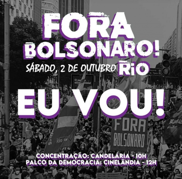 Novos protestos pelo impeachment de Bolsonaro serão neste sábado em todo o país