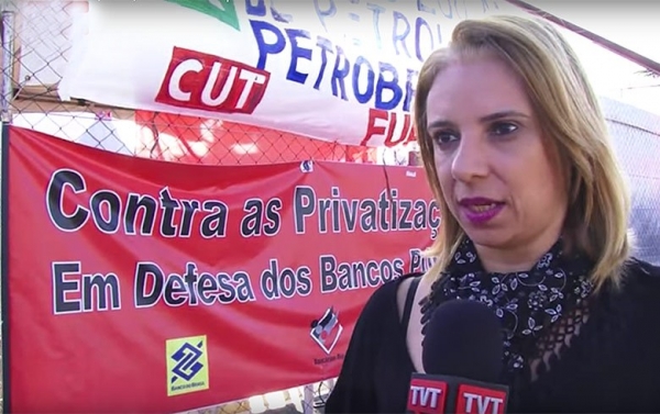 Adriana Nalesso: “Esperamos que o bom senso prevaleça e o governador e o prefeito do Rio atendam as reivindicações dos bancários”, disse a presidenta em relação ao ofício do Sindicato pedindo o fechamento das agências bancárias