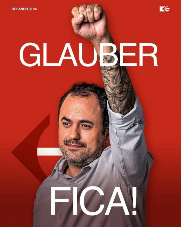 Ato na Carioca, nesta quarta (10), defender&aacute; mandato de Glauber Braga (PSOL)