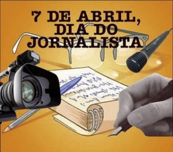 Neste domingo, 7 de abril, é comemorado o Dia do Jornalista