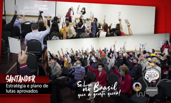Bancários do Santander definem pauta de reivindicações e estratégias da campanha