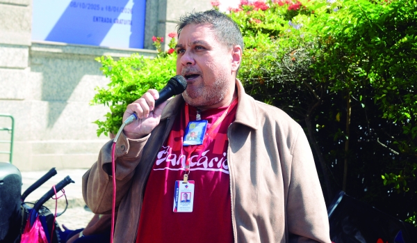 Alexandre Batista, diretor do Sindicato e representante da  CEBB criticou a postura da dire&ccedil;&atilde;o do Banco do Brasil 