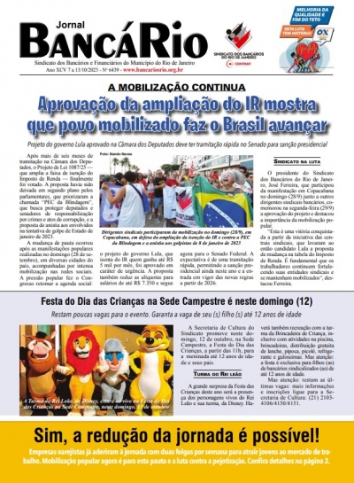 Bancário 6439 de 07 a 13/10/2025