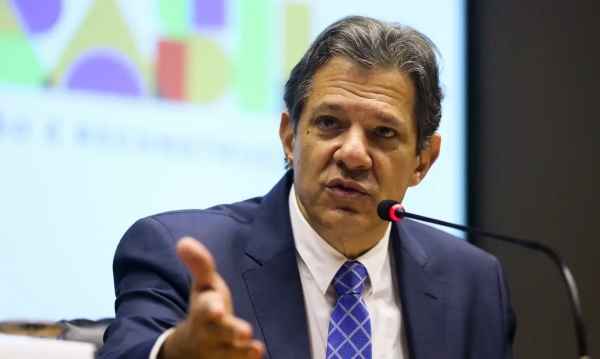 O ministro da Fazenda, Fernando Haddad. Foto: Agência Brasil.