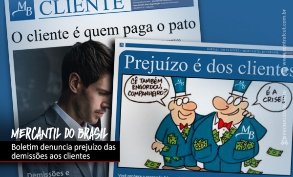 Contraf-CUT disponibiliza Jornal do Cliente do Mercantil do Brasil