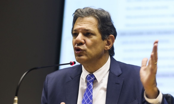 O ministro da Fazenda, Fernando Haddad. Foto: Agência Brasil.