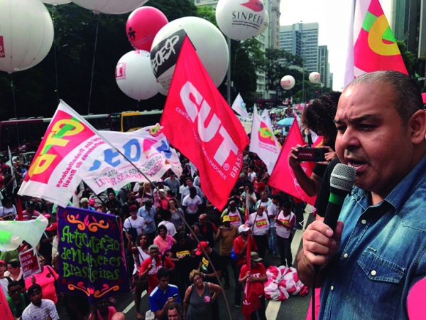 Vagner Freitas, presidente nacional da CUT: o maior desafio do movimento sindical e enfrentar a política do governo Bolsonaro que tenta quebrar a estrutura sindical