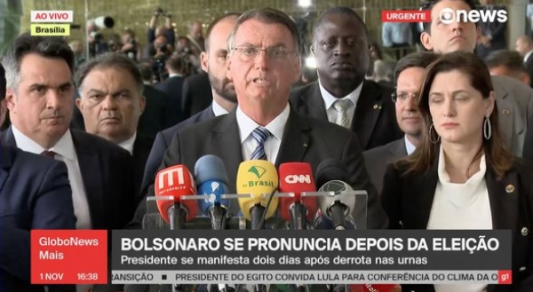 Bolsonaro mentiu ao dizer que &quot;joga nas quatro linhas da Constituição Federal&quot; e que nunca atacou a democracia