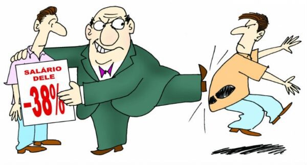 Charge de Julio Mariano (arquivo)